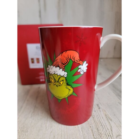 Lenox NEW Merry Grinchmas heat changing magic mug Grinch Xmas decor - Picture 4 of 7